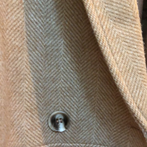 Herringbone double breasted blazer - Picture 4 of 7